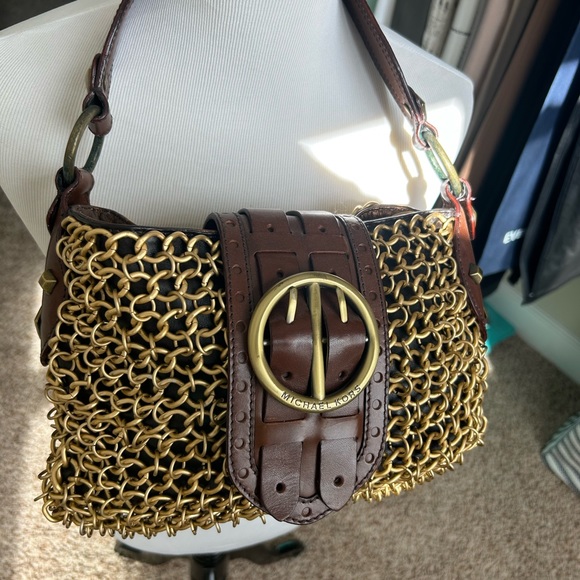 VINTAGE Michael Kors Chain Mail Bag - Picture 3 of 4
